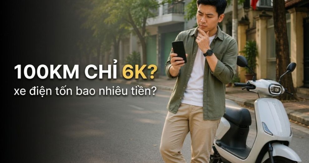 Xe điện đi 100km tốn bao nhiêu tiền? Con số thực tế khiến nhiều người bất ngờ