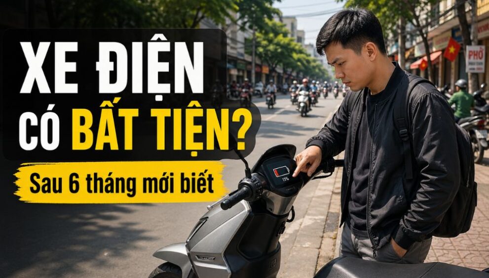 Xe điện có bất tiện không khi dùng hằng ngày